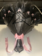 Pink & Black Glitter Bouquet