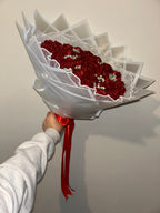 Red Glitter Bouquet
