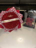 Red Glitter Bouquet