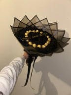 Black Glitter Bouquet