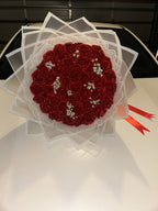 Red Glitter Bouquet