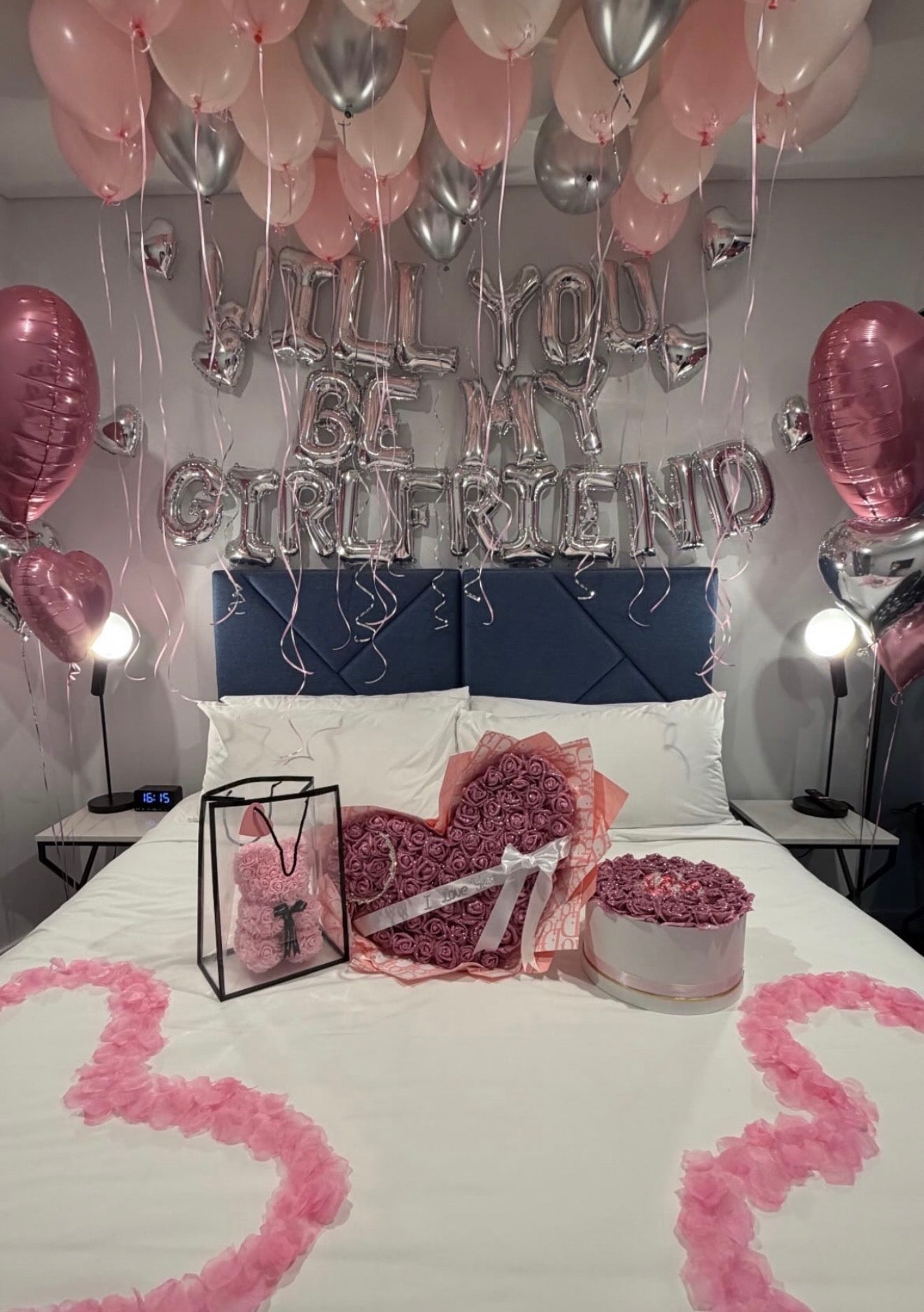 Pink Glitter Bouquet