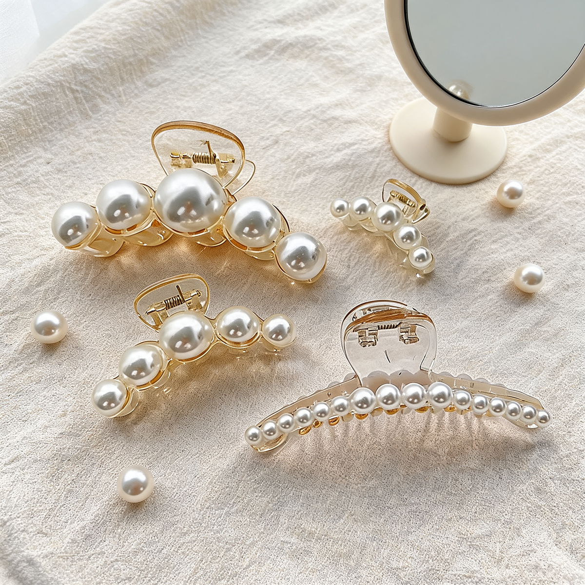 Pearl Claw Clips | For Hers Truly