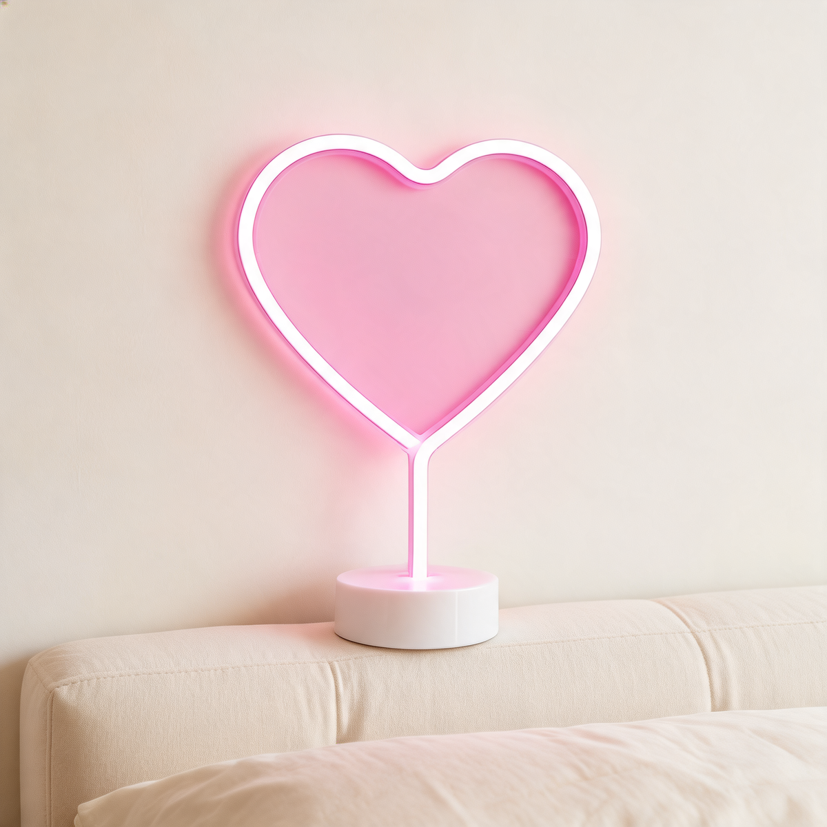 Heart LED Neon Sign | For Hers Truly